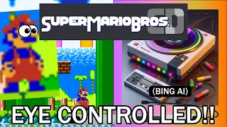 If the NES had a CD player and eye tracker... Super Mario Bros CD!