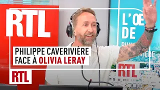 Philippe Caverivière face à Olivia Leray