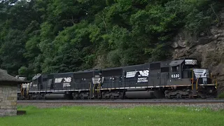 Railfanning the NS PITL at Horseshoe Curve in Altoona, PA - 8/5/19