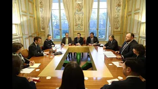 Зустріч Руслана Стефанчука з Президентом Французької Республіки Еммануелем Макроном