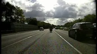Extract from a recent RoSPA Advanced Motorcycle Test - Motorway Run