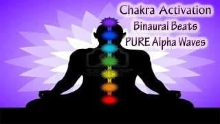 *FULL* CHAKRA HEALING CLEANSING MEDITATION  (Root to Crown activation) | Alpha Binaural Beats