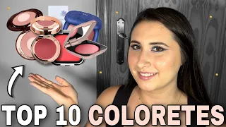 ✨TOP 10 COLORETES FAVORITOS✨ | Alta gama y low cost… Los necesitas todos😱