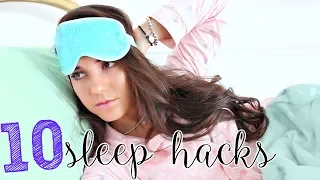 How To Fall Asleep FAST! | 10 SLEEP HACKS When You CAN'T SLEEP !!