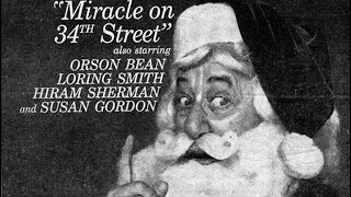 Miracle on 34th Street 1959 TV Broadcast - Ed Wynn, Orson Bean - RARE (see description for info)