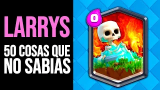 CLASH ROYALE: 50 Cosas que NO SABÍAS de los LARRYS ESQUELETOS |  Curiosidades