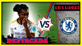 LINDA CAICEDO VS CHELSEA ASI FUE SU PARTIDO CON EL REAL MADRID POR CHAMPIOS LEAGUE