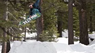 Helltrack - Lake Tahoe BMX style snowboard track