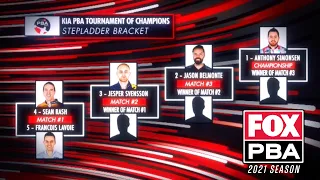 2021 Kia PBA Tournament of Champions Stepladder Finals | Full PBA Bowling Telecast