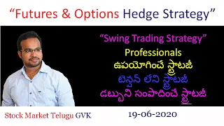 "Futures & Option Hedge Strategy" by Stock Market Telugu GVK @19-06-2020