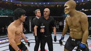 Bruce Lee vs. Skeleton (EA Sports UFC 3) - Epic Battle 💯 🐲 - Dragon Fights 🐉