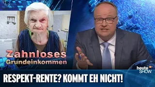 Die SPD will plötzlich etwas gegen Altersarmut tun | heute-show vom 08.02.2019