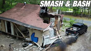 SMASH & BASH Demo Day | Building My Dream Home Episode 8