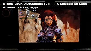 Steam Deck Darksiders I , II , III & Genesis SD Card Gameplays Steam OS