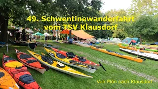 Kajak Tour 49. Schwentinewanderfahrt von Plön nach Klausdorf Seabird Expedition HV und Prijon Seayak