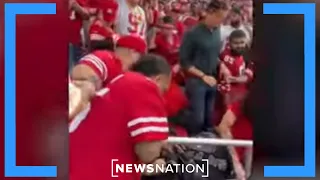 Wild brawl breaks out among fans at 49ers game | NewsNation Prime
