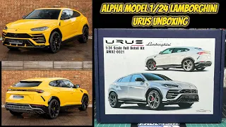 Alpha Models 1/24 Lamborghini Urus Unboxing :)
