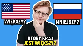 CZY ZGADNĘ KTÓRY KRAJ JEST WIĘKSZY? 🌎