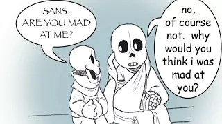 The Trust Fall [Sans &  Papyrus ] Comic Dub  [ Part 3 ]