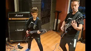 ENTER SANDMAN - Metallica - Nico Gubetti - 10 years old - Guitarist