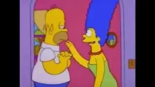 Marge, there's a spider near my car keys. The Simpsons