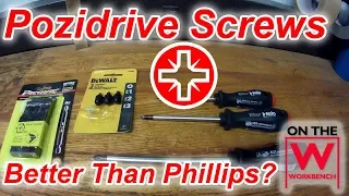 Pozidrive Screw Tools