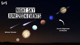 Night Sky June 2024 Events | Planetary Alignment