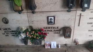 Tomba di Gerolamo Gentile al Cimitero di Zinola a Savona