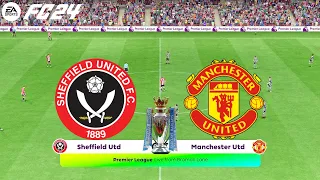 FC 24 | Sheffield United vs Manchester United - 23/24 Premier League - PS5™ Full Gameplay