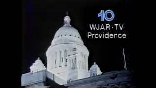 7/27/1986 WJAR Channel 10 Providence Rhode Island Signoff with Antem Fragment