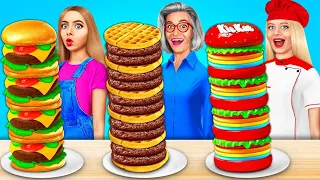 Tantangan Memasak Aku vs Nenek | Permainan Memasak gengan Koki di Dapur Rahasia oleh MEGA GAME