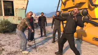 Grand Theft Auto V Cutscene: THE MERRYWEATHER HEIST (Part 2) (VICE EDITION)