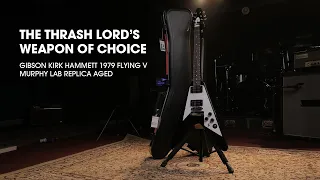 Gibson Kirk Hammett 1979 Flying V Murphy Lab Replica Aged - Sound Demo