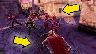 300 СПАРТАНЦЕВ ПРОТИВ 5000 ПЕРСОВ В ULTIMATE EPIC BATTLE SIMULATOR