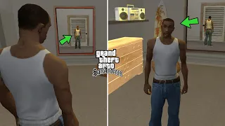 What Happens If You Enter The Magic Mirror In CJ's House in GTA San Andreas?