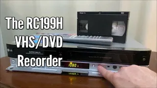 The LG RC199H DVD Recorder VCR with HDMI Output
