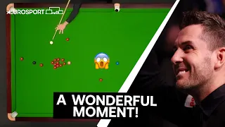 The Bird's Eye View Of Mark Selby's Historic 147 At The Crucible! | Eurosport Snooker