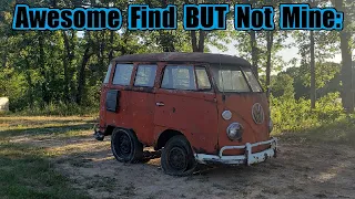 Awesome Find BUT Not Mine [Episode 1]  Bob's VW Bus