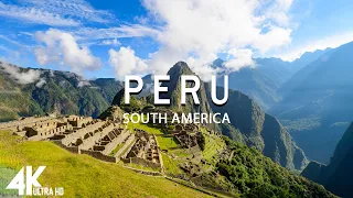 FLYING OVER PERU (4K UHD) - Relaxing Music Along With Beautiful Nature Videos - 4K Video HD