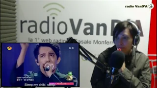 Dimash SOS FIRST REACTION! Radio VanD'A , Italy