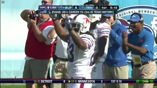 Fred Jackson TD pass to Lee Evans - Titans vs. Bills, 11/15/09: Dick Jauron's Last Game