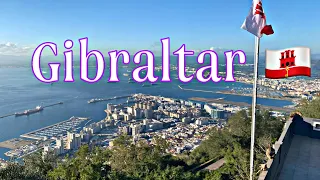 GIBRALTAR 🇬🇮 British Overseas Territory, United Kingdom - 4K 60fps HDR Walking