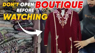 Don't open Boutique before Watching This!! | Hamza Pakistani Suit | Surat Pakistani Wholesaler