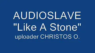 AUDIOSLAVE UFC - LIKE A STONE (lyrics)