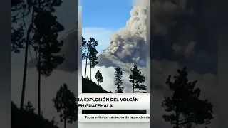 Volcán de Fuego en Guatemala entra en erupción provocando la evacuación inmediata de residentes