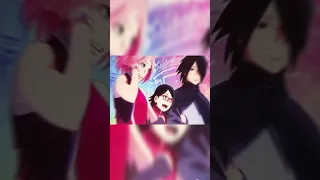 Uchiha Family&Uzumaki Family Edit💗 #sakura #sarada #sasuke #himawari #hinata #boruto #naruto #edit