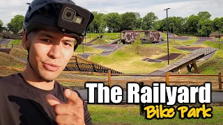 Most Awesome Skills Park Ever🤩 • The Railyard Bike Park