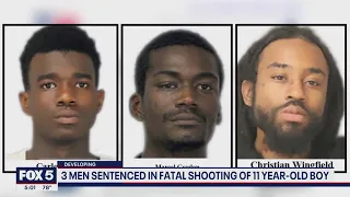 3 men sentenced in fatal 2020 shooting of 11-year-old boy in DC | FOX 5 DC