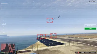 GTA Online - Terrorbyte Truck: Quick Demo of the Multi-Lock Capability of the Turret Station