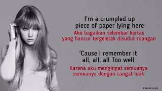 Taylor Swift - All Too Well (Taylor’s Version) | Lirik Terjemahan